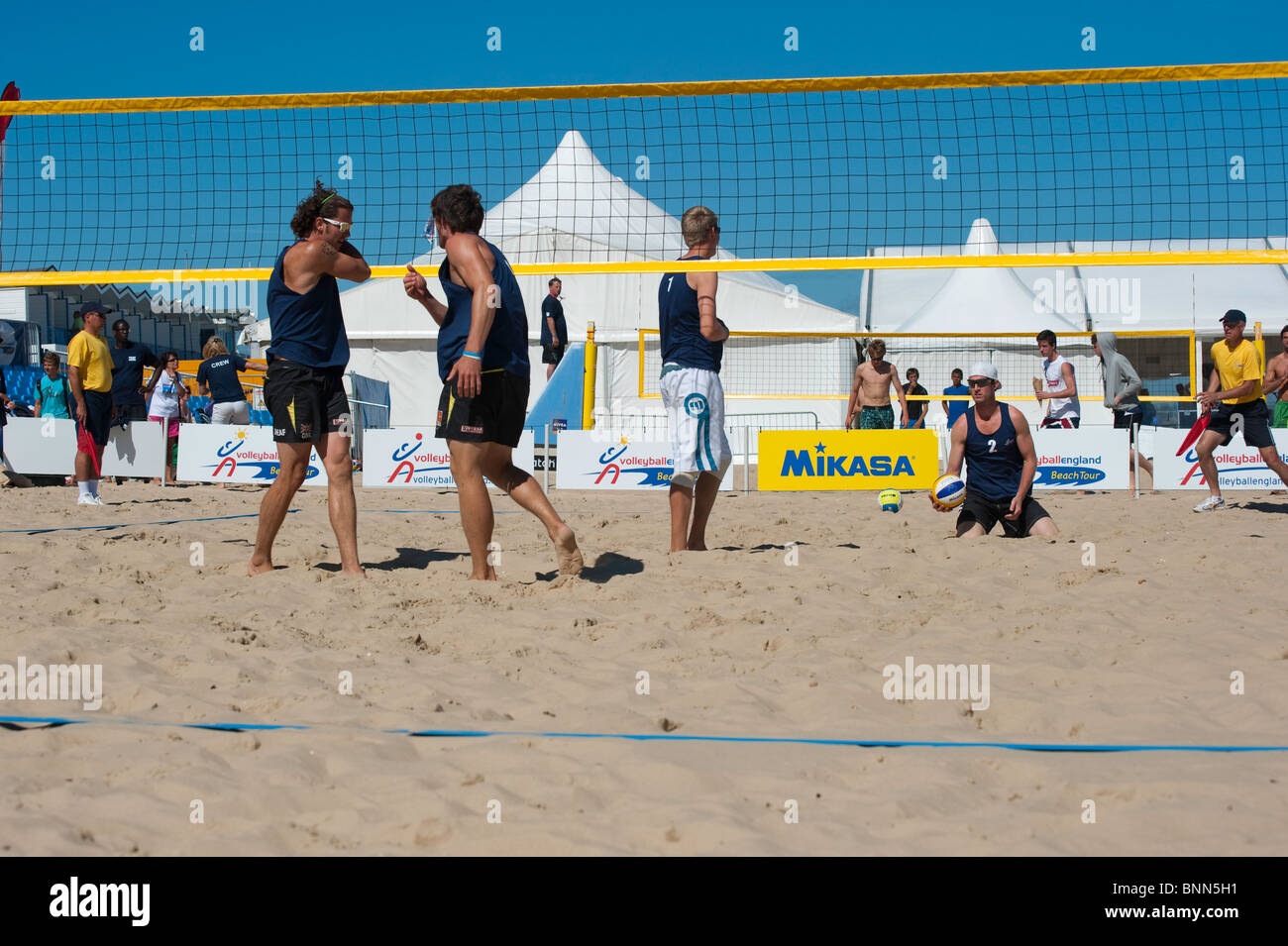 British Open leg of the Volleyball England Beach Tour 2010, held at