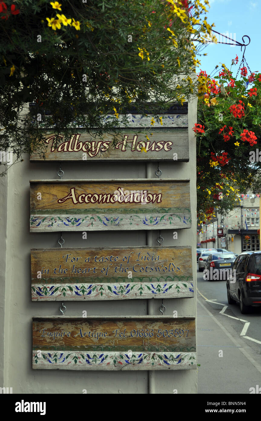 Talboys House, Tetbury Stock Photo