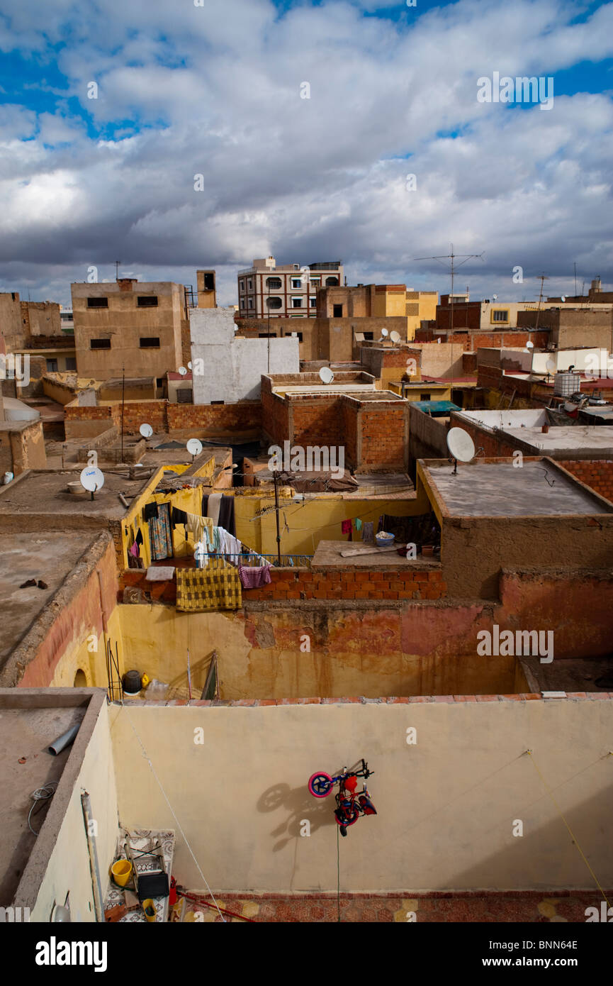 City view, Oujda, Oriental region, Morocco. Stock Photo