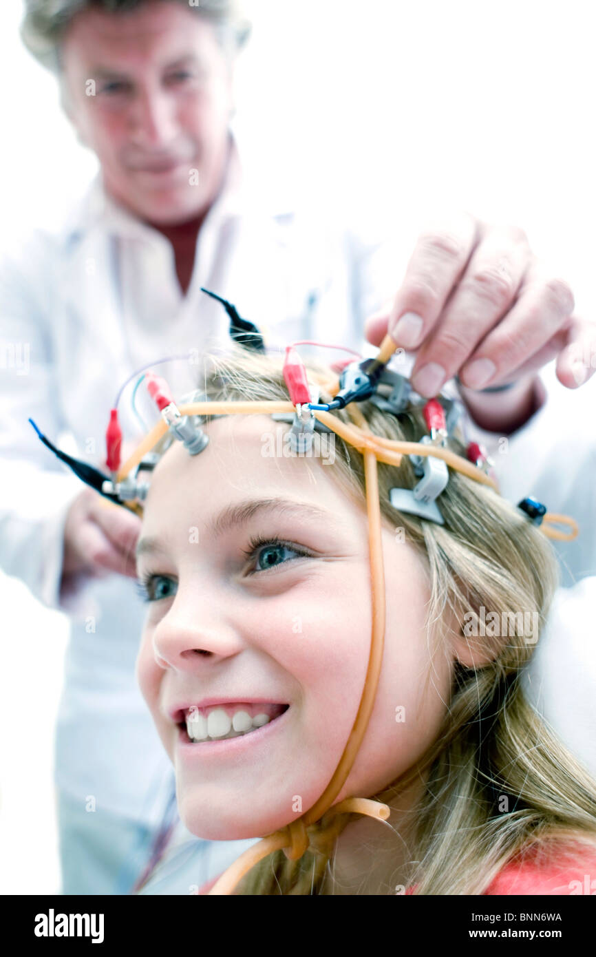 Electroencephalography Stock Photo