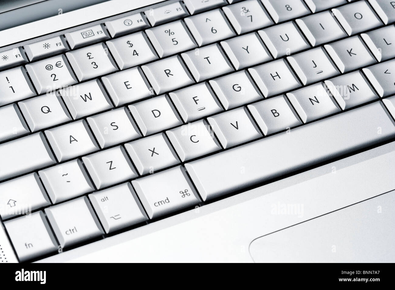 Laptop keyboard Stock Photo Alamy