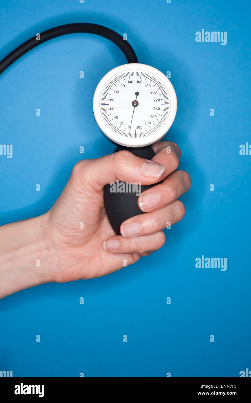 Blood pressure gauge Stock Photo Alamy