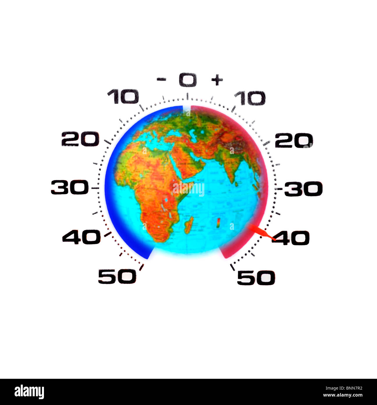 Global warming,  conceptual image Stock Photo