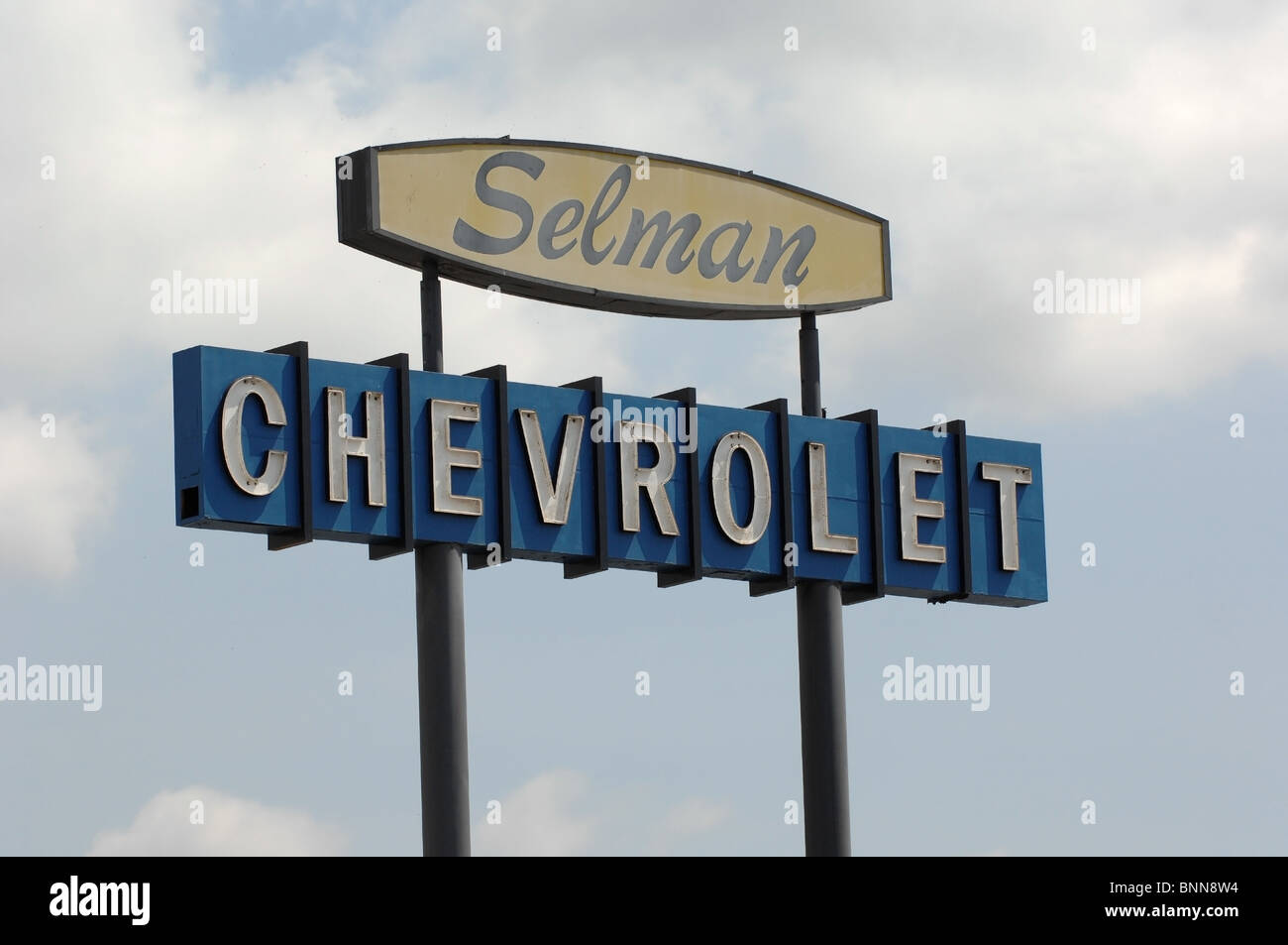 Selman Chevrolet in Orange, California, USA. Stock Photo