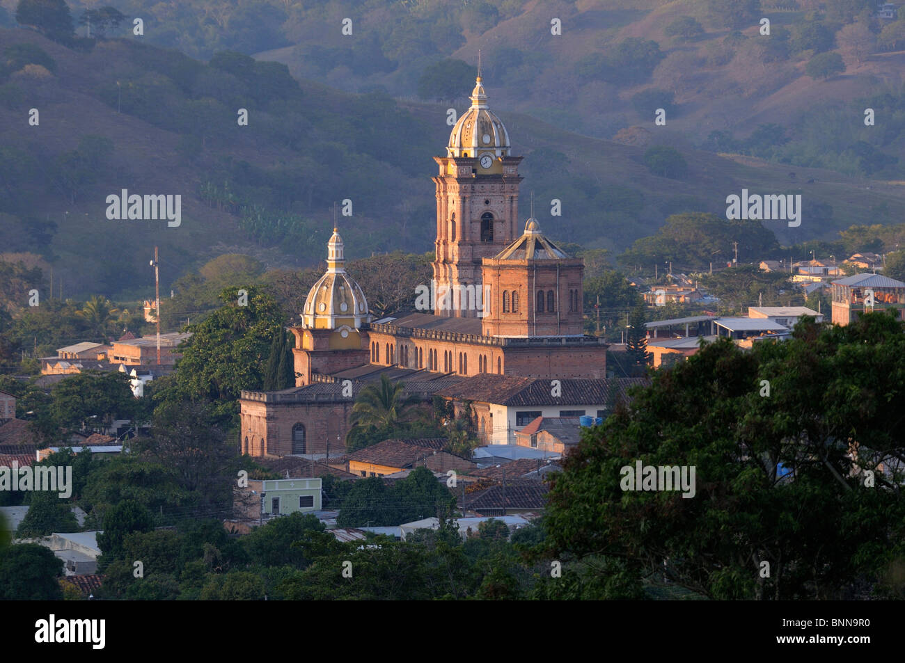 Catedral Cathedral Timana Department Huila Colombia South America village Stock Photo