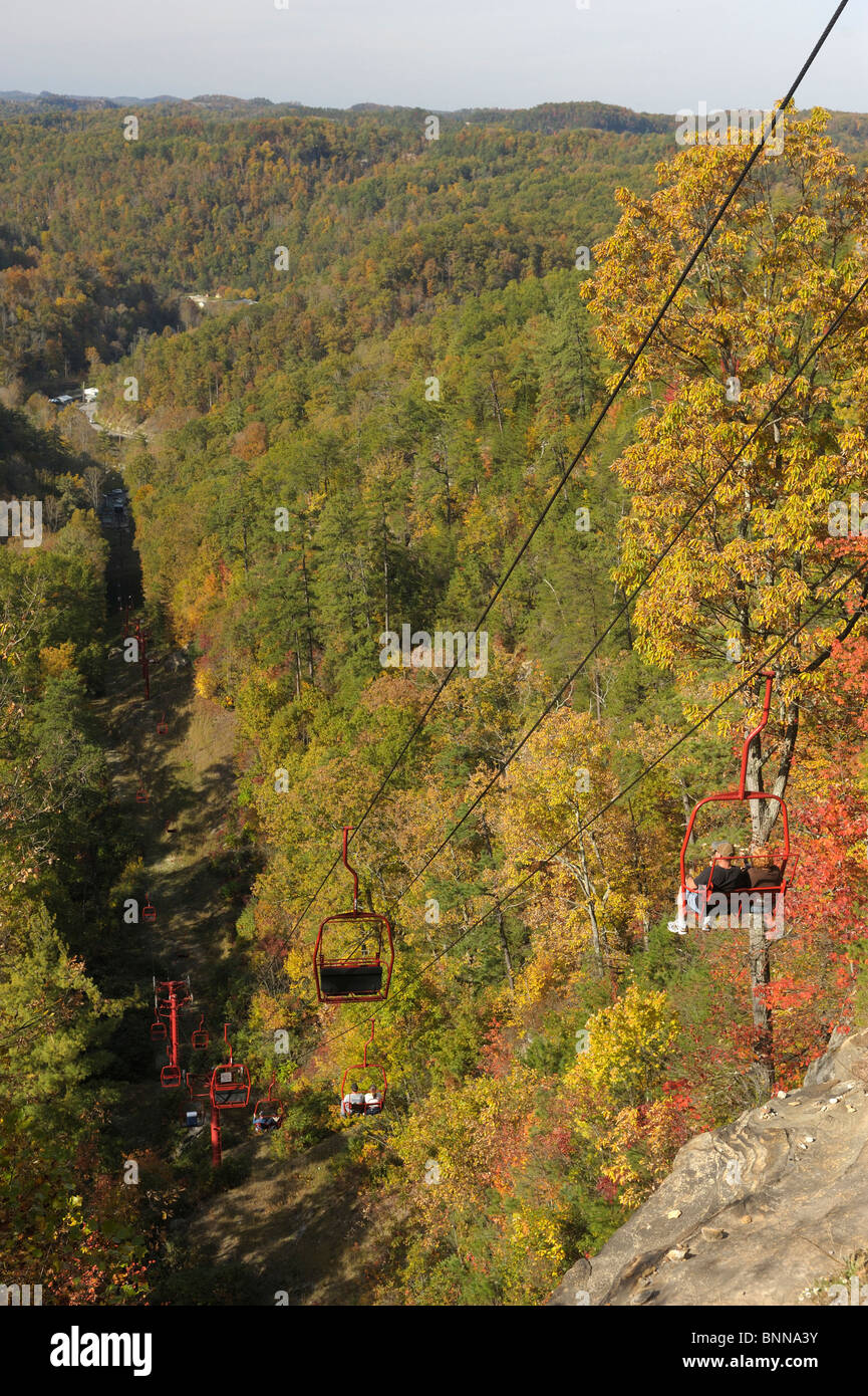 Skylift Natural Bridge State Resort Park Kentucky USA America United