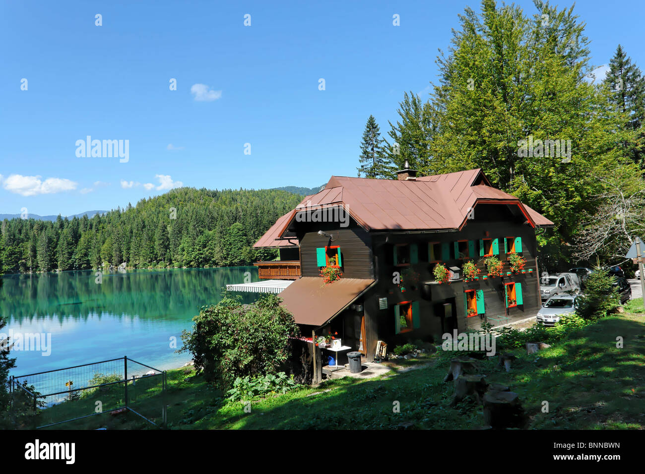 Austria Carinthia Villach houses homes Peraustrasse cultural monuments