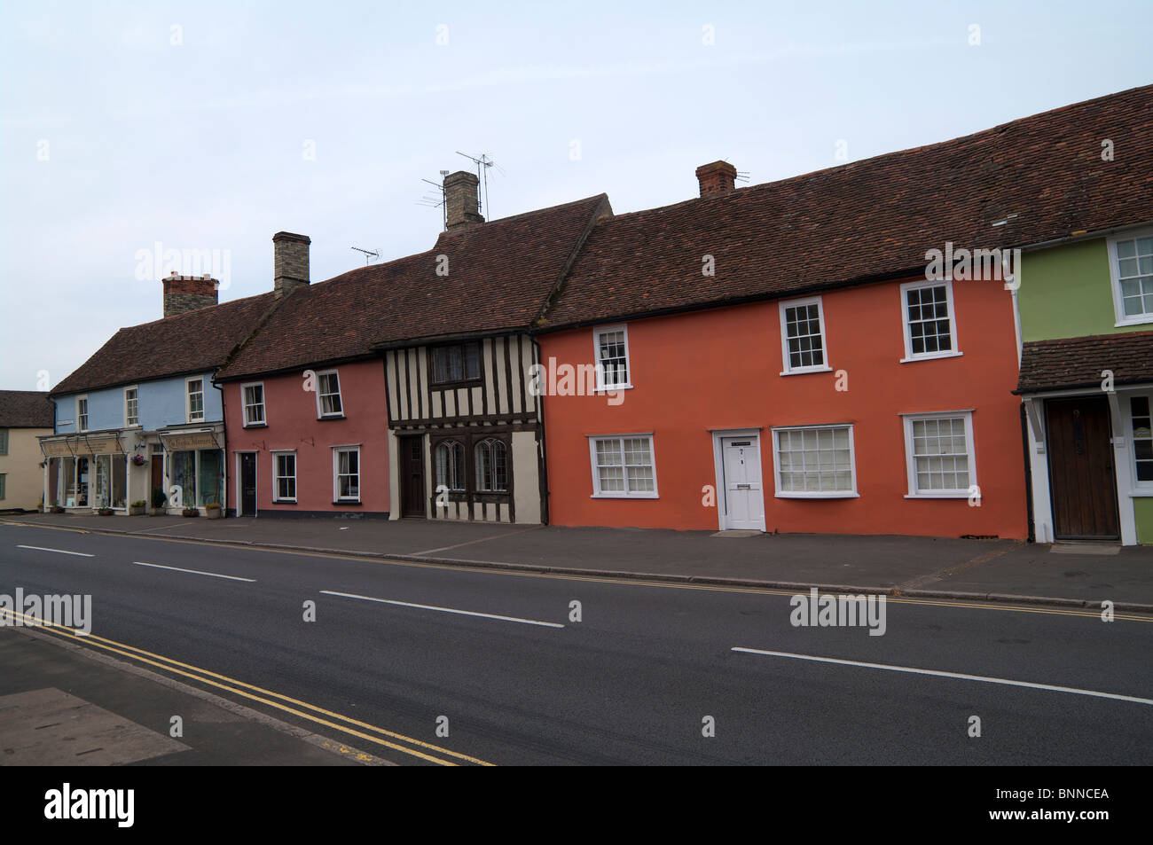 New Biggen Street Thaxted Essex Stock Photo Alamy
