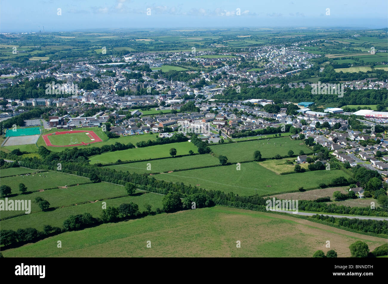 Haverfordwest town hires stock photography and images Alamy