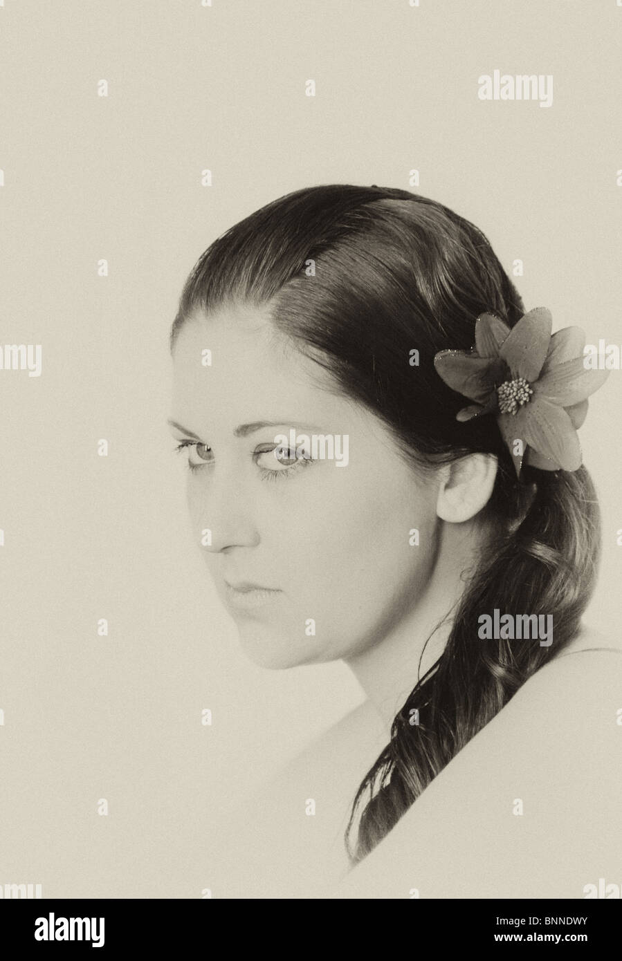 Woman antique portrait hi-res stock photography and images - Alamy