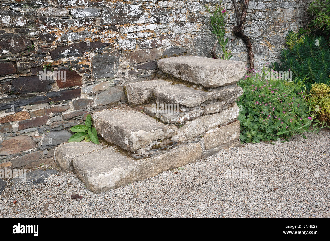 Gravel steps hi-res stock photography and images - Alamy