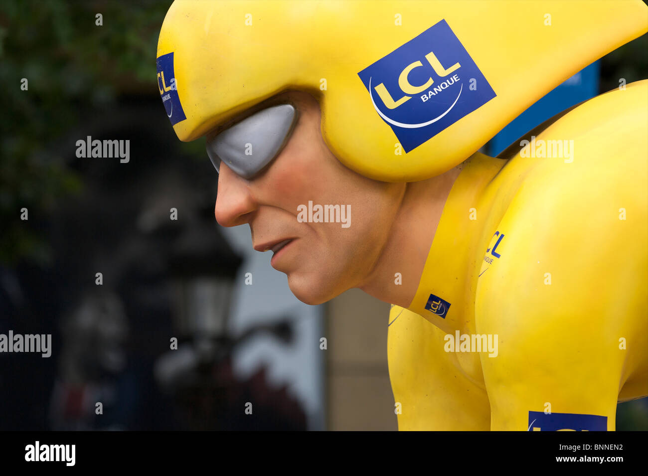 LCL the official sponsor of the Tour de France Stock Photo