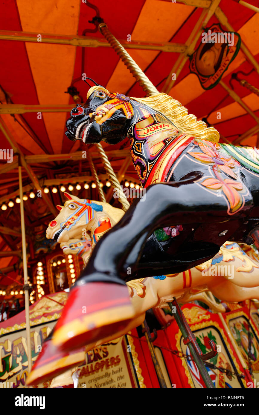 Painted carousel horse hi-res stock photography and images - Alamy