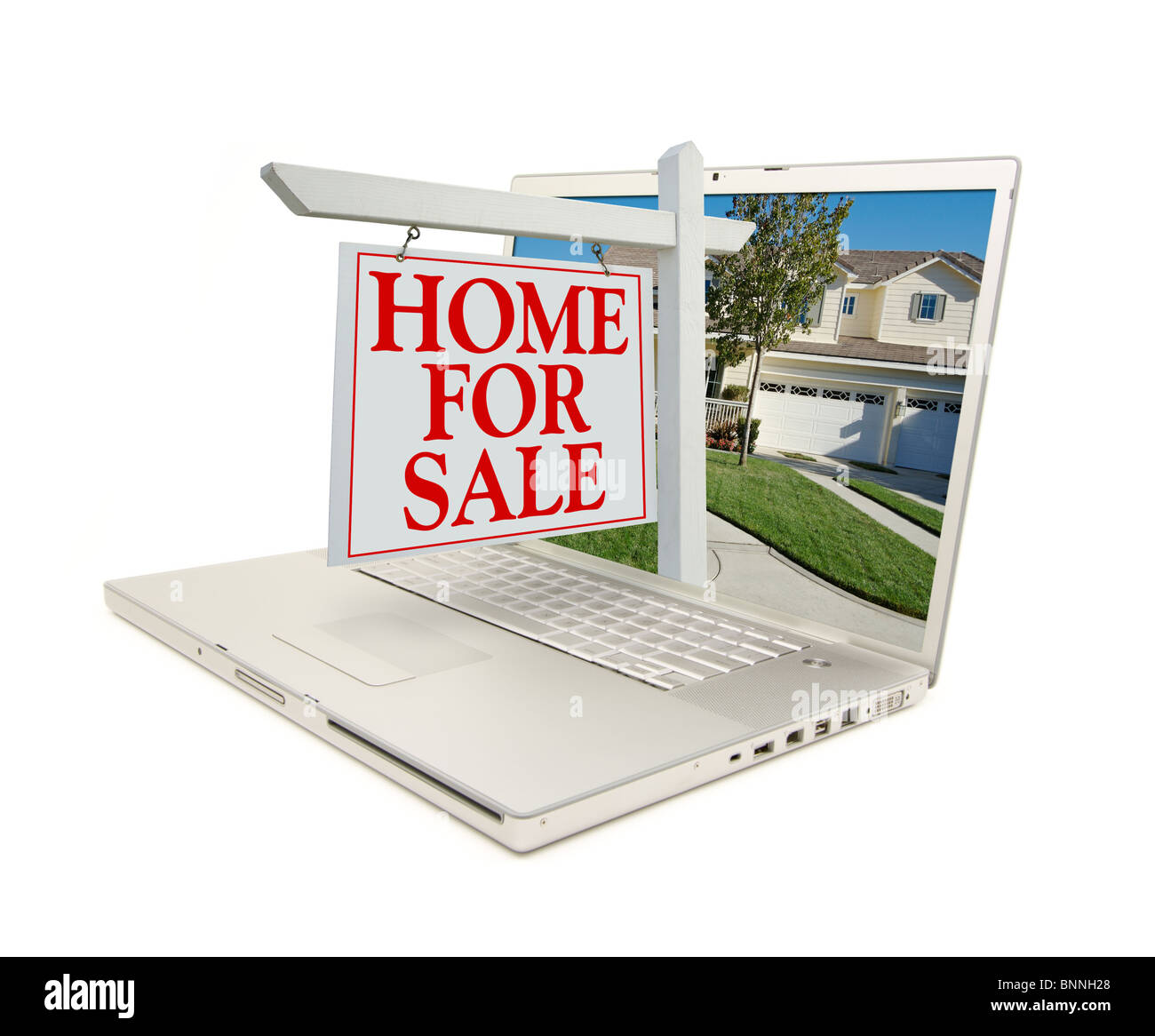 Laptop sale sign hi-res stock photography and images - Alamy
