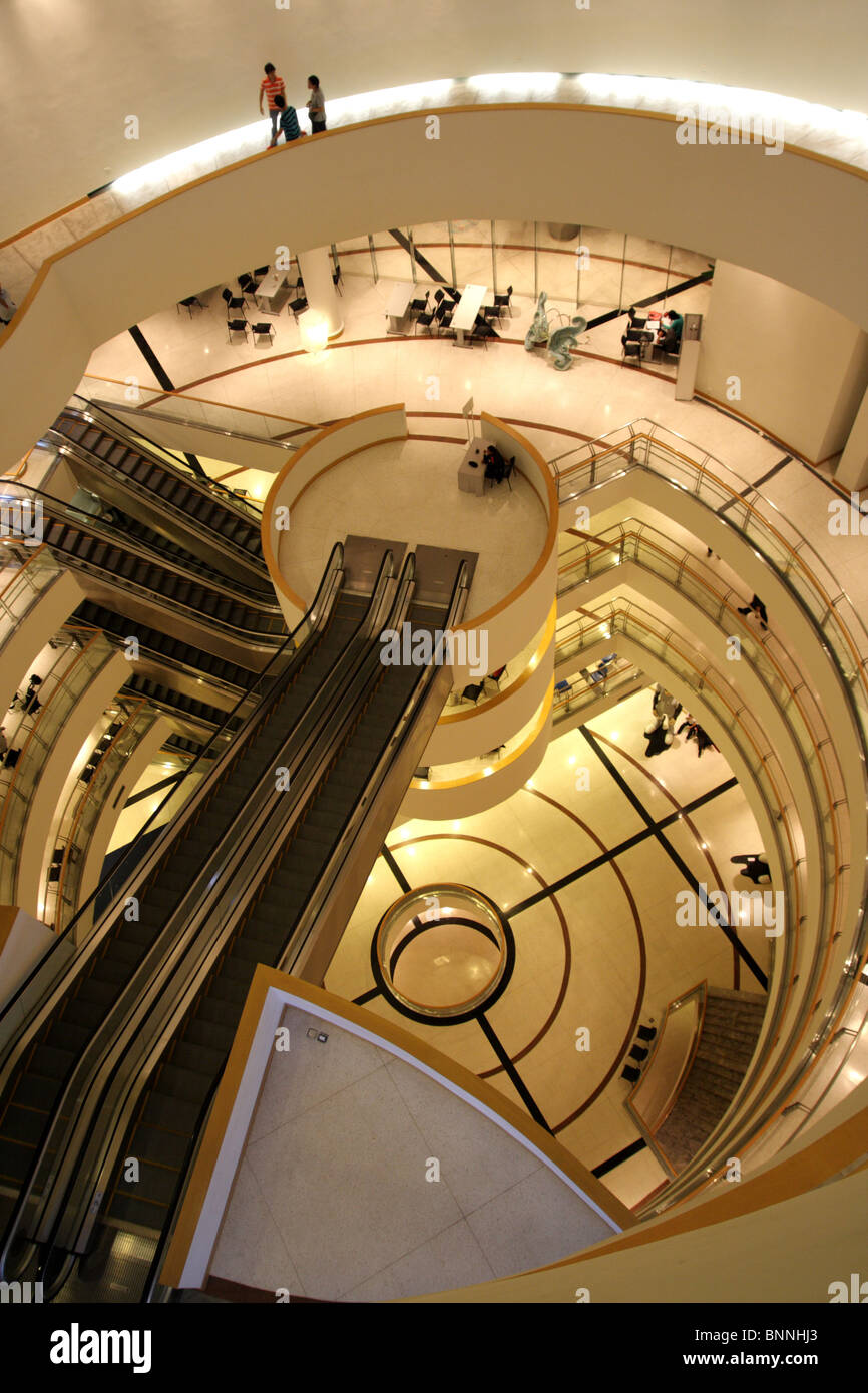 Interior view of Bangkok Art And Culture Centre ( bacc ) , Bangkok , Thailand Stock Photo