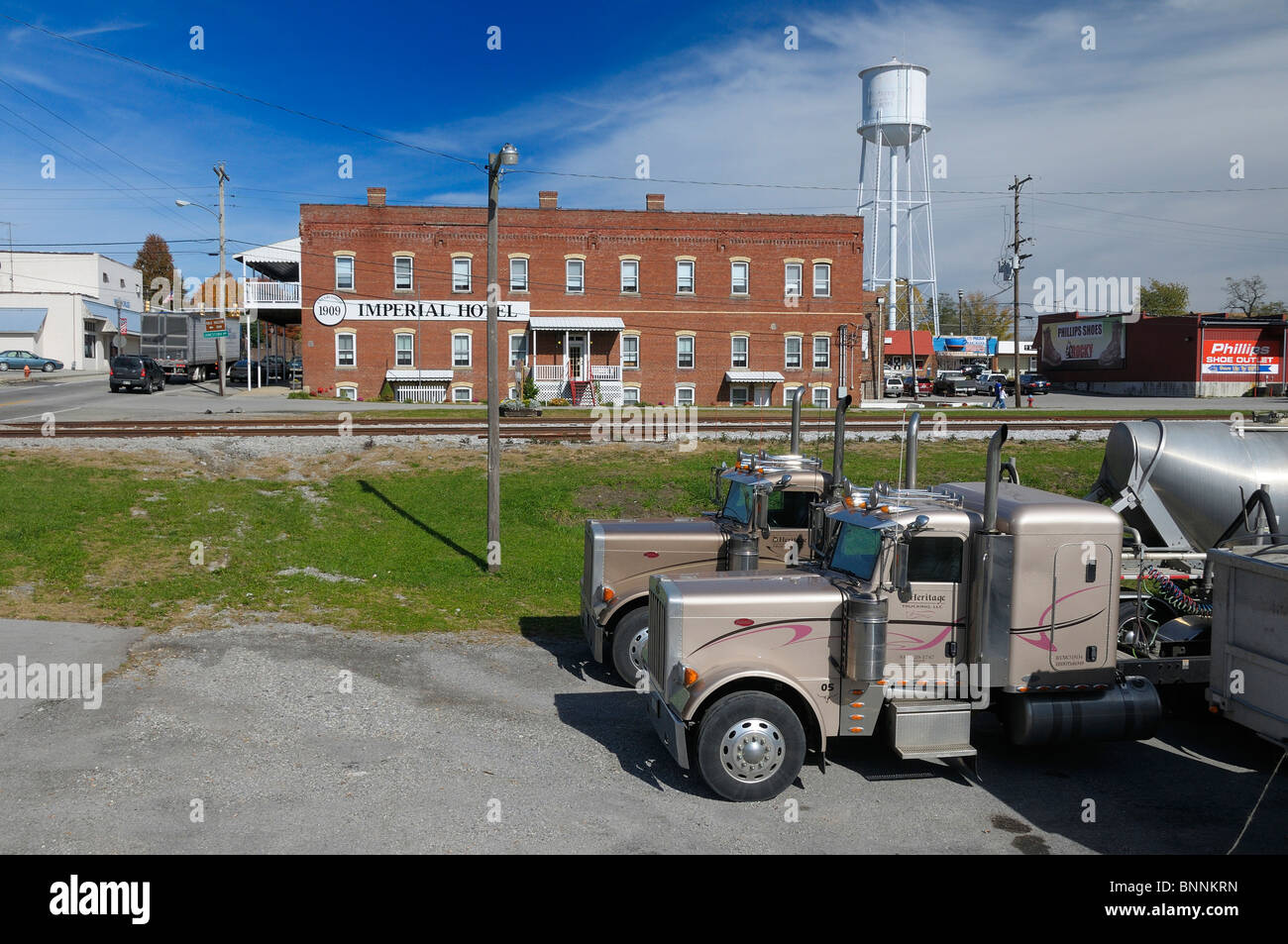 Truck 1909 Imperial Hotel Monterey Tennessee USA America United States
