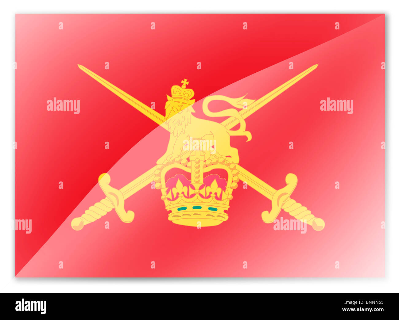 British Army flag Stock Photo Alamy