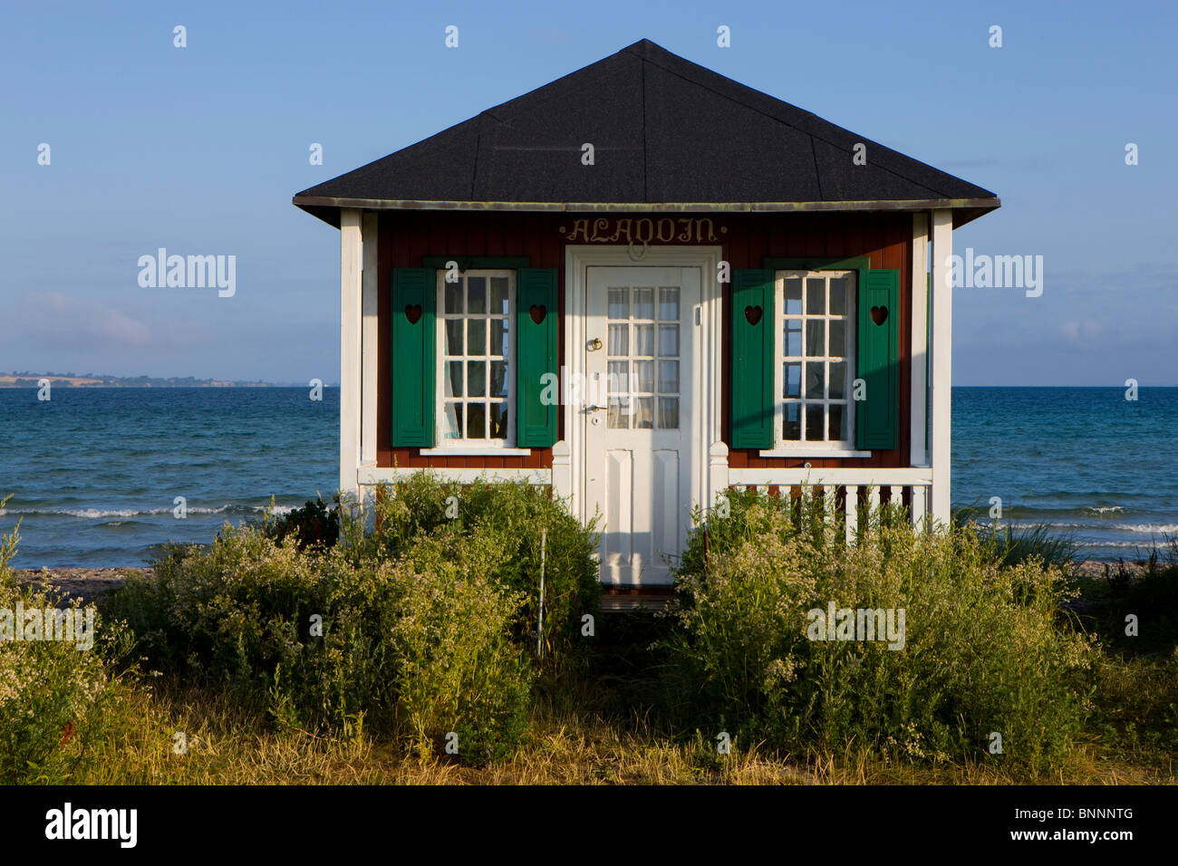 Denmark aero island aeroskobing beach hires stock photography and