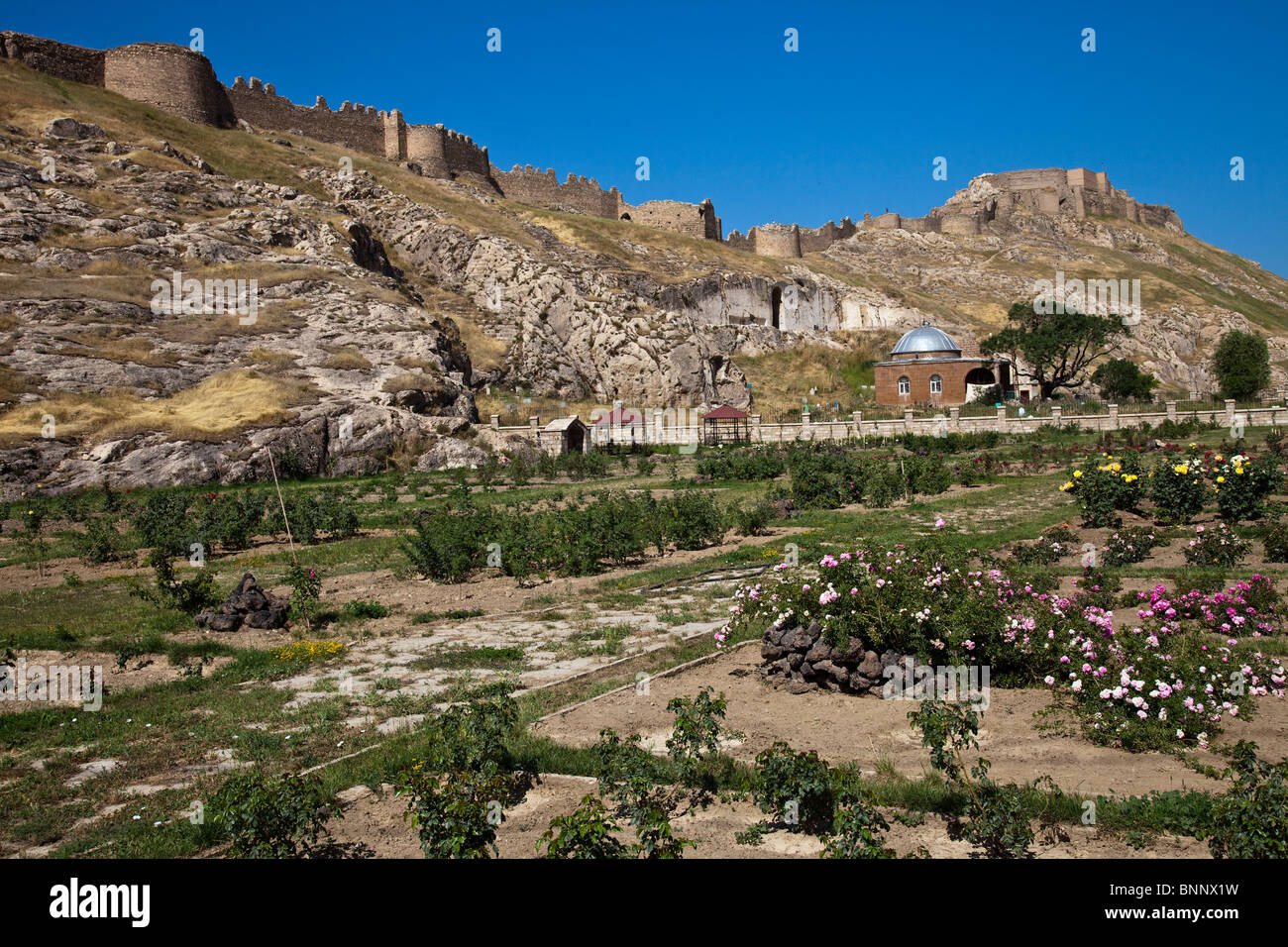 Van Castle in Van, Turkey Stock Photo Alamy