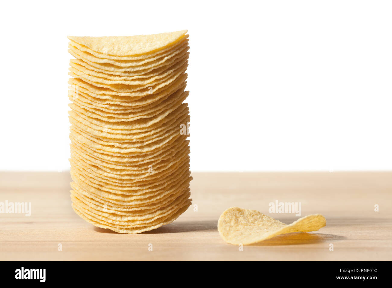 potato chips Stock Photo