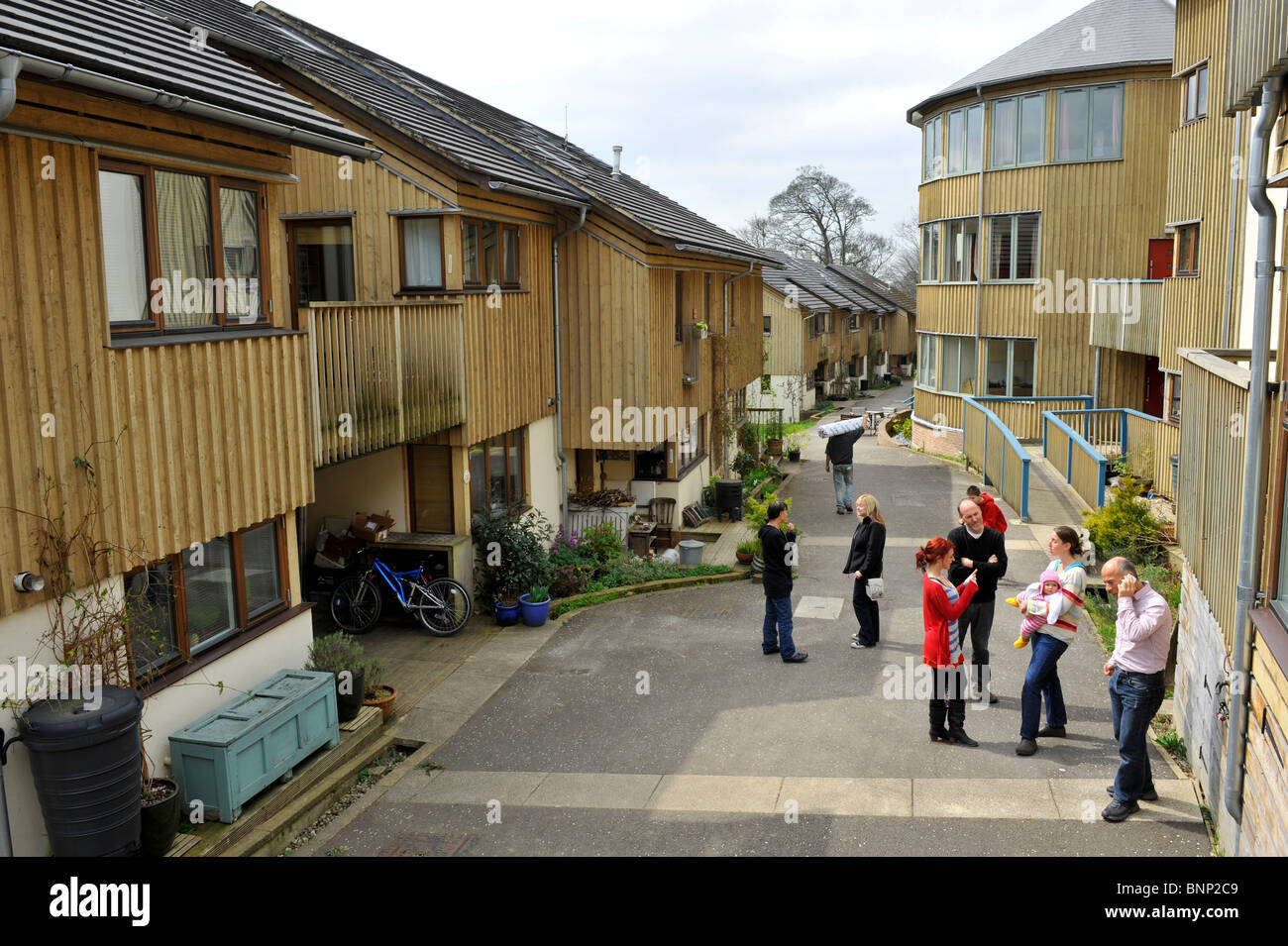 Springhill EcoHousing, cohousing, social community housing. Stroud