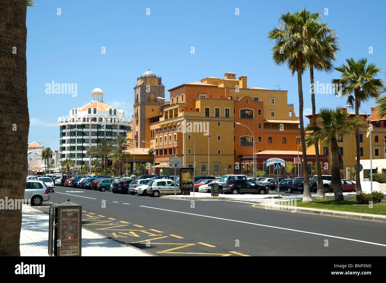 Hotel Europe Villa Cortes Tenerife - Playa de las Americas Stock Photo -  Alamy