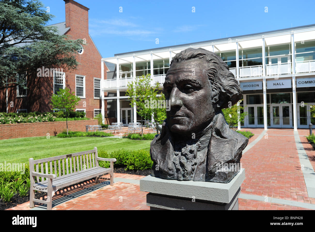 USA, Maryland MD Kent County Historic Washington College campus Chestertown on the Eastern Shore Stock Photo