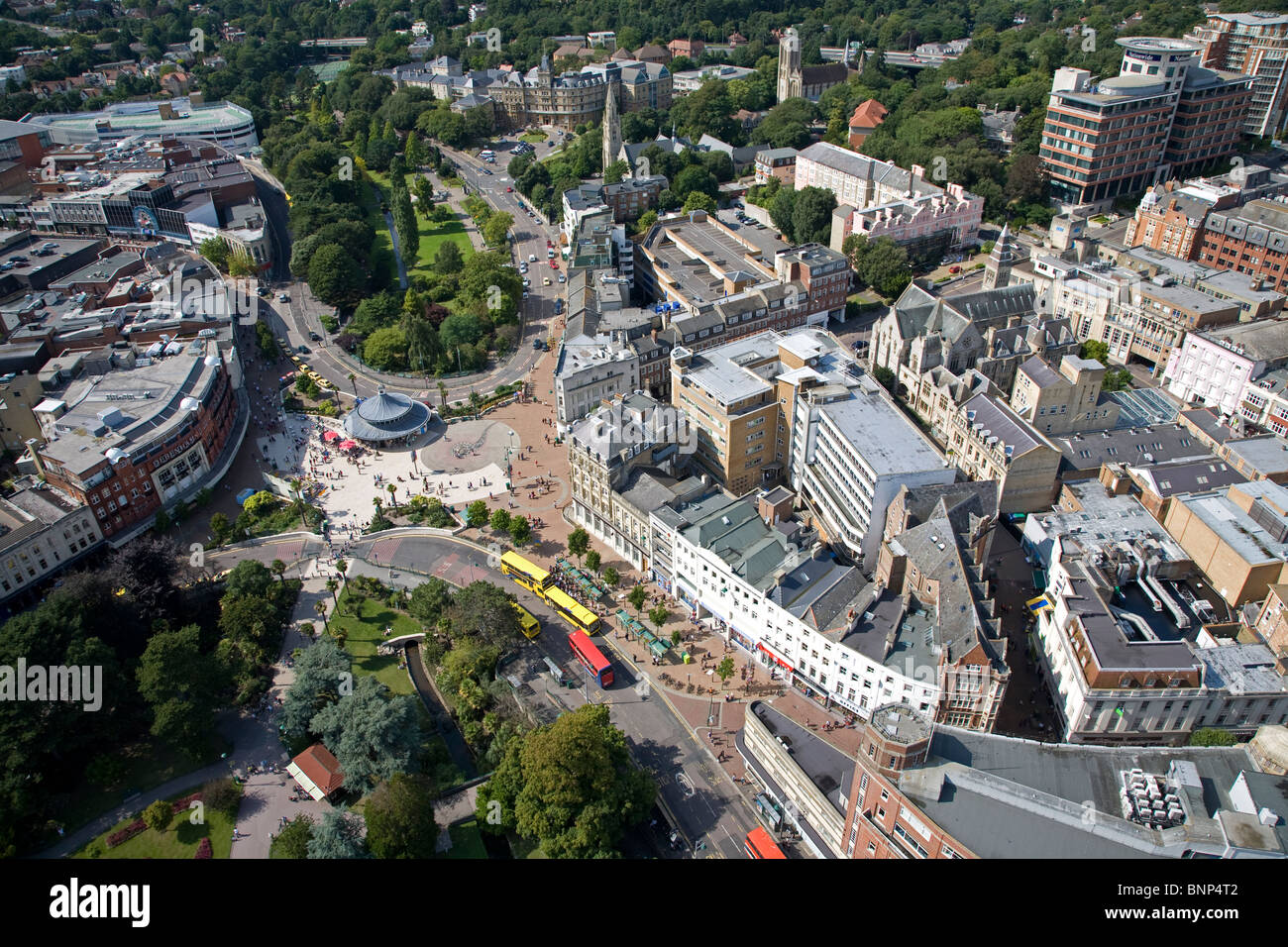 Central Bournemouth. City Centre. Dorset. England. UK Stock Photo