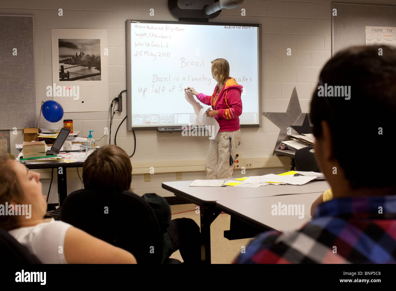 Interactive white board hi-res stock photography and images - Alamy