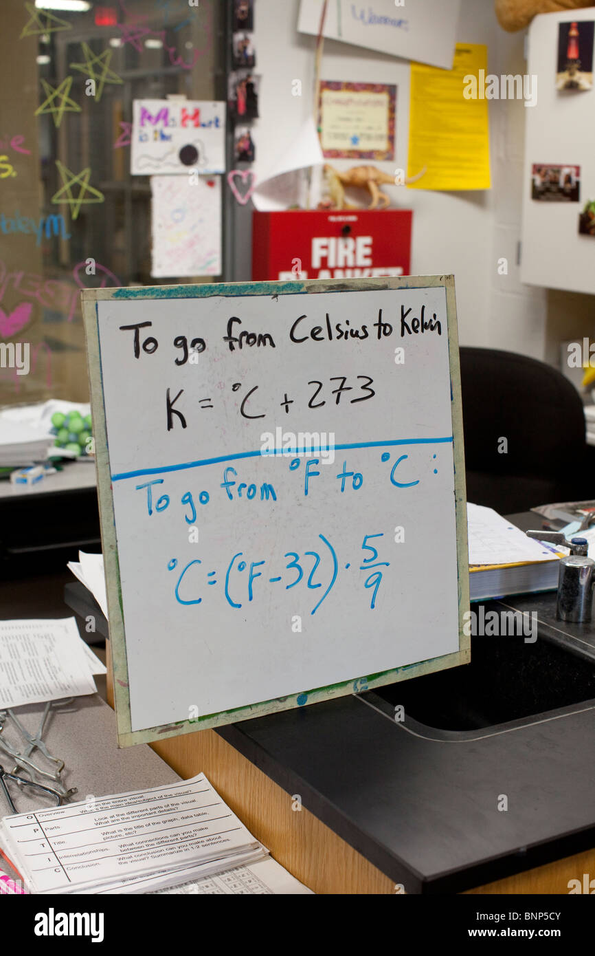 Dry erase board in math class hi-res stock photography and images - Alamy