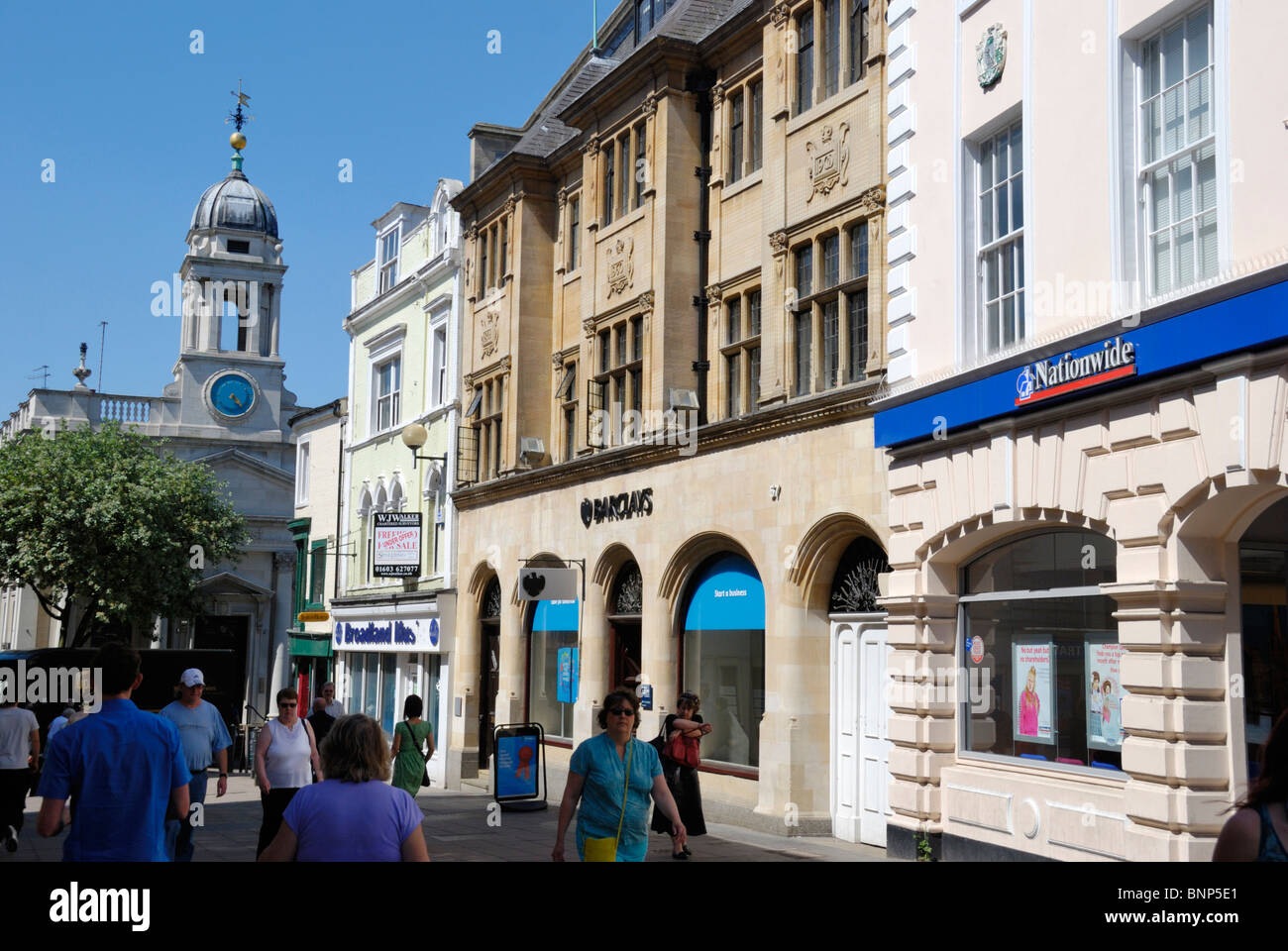 London street norwich hi-res stock photography and images