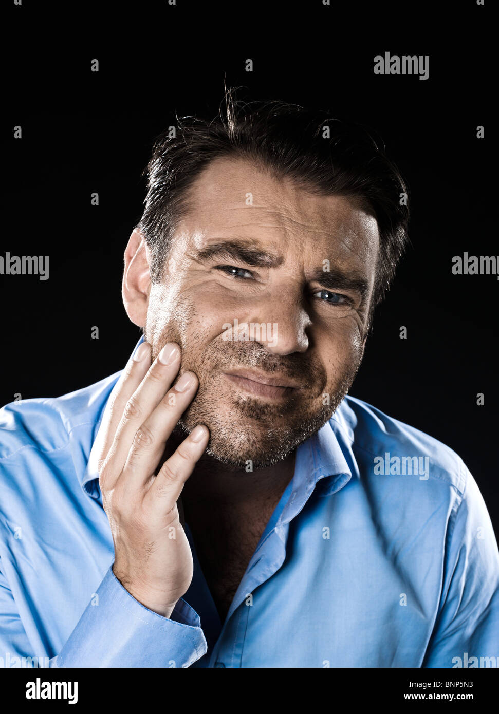 Portrait shot black man medical hi-res stock photography and images - Alamy