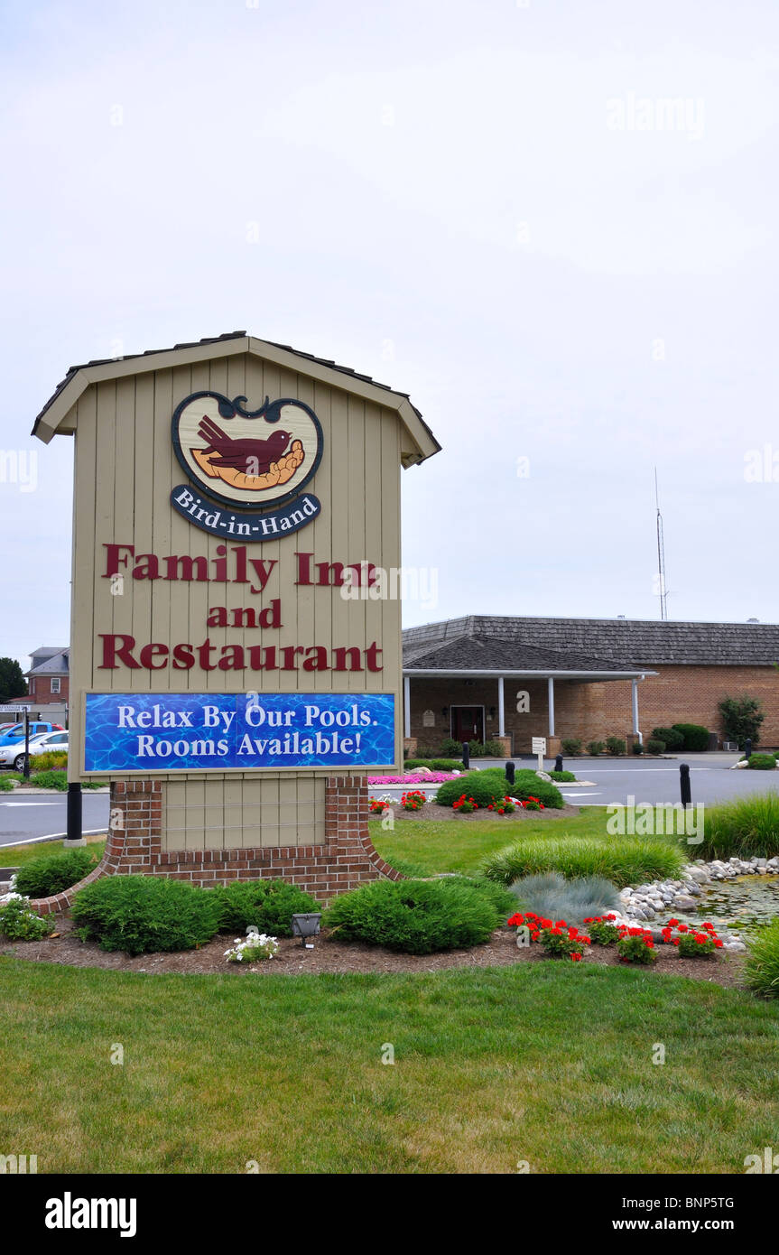 Family Inn, Amish Country, Pennsylvania, USA Stock Photo Alamy