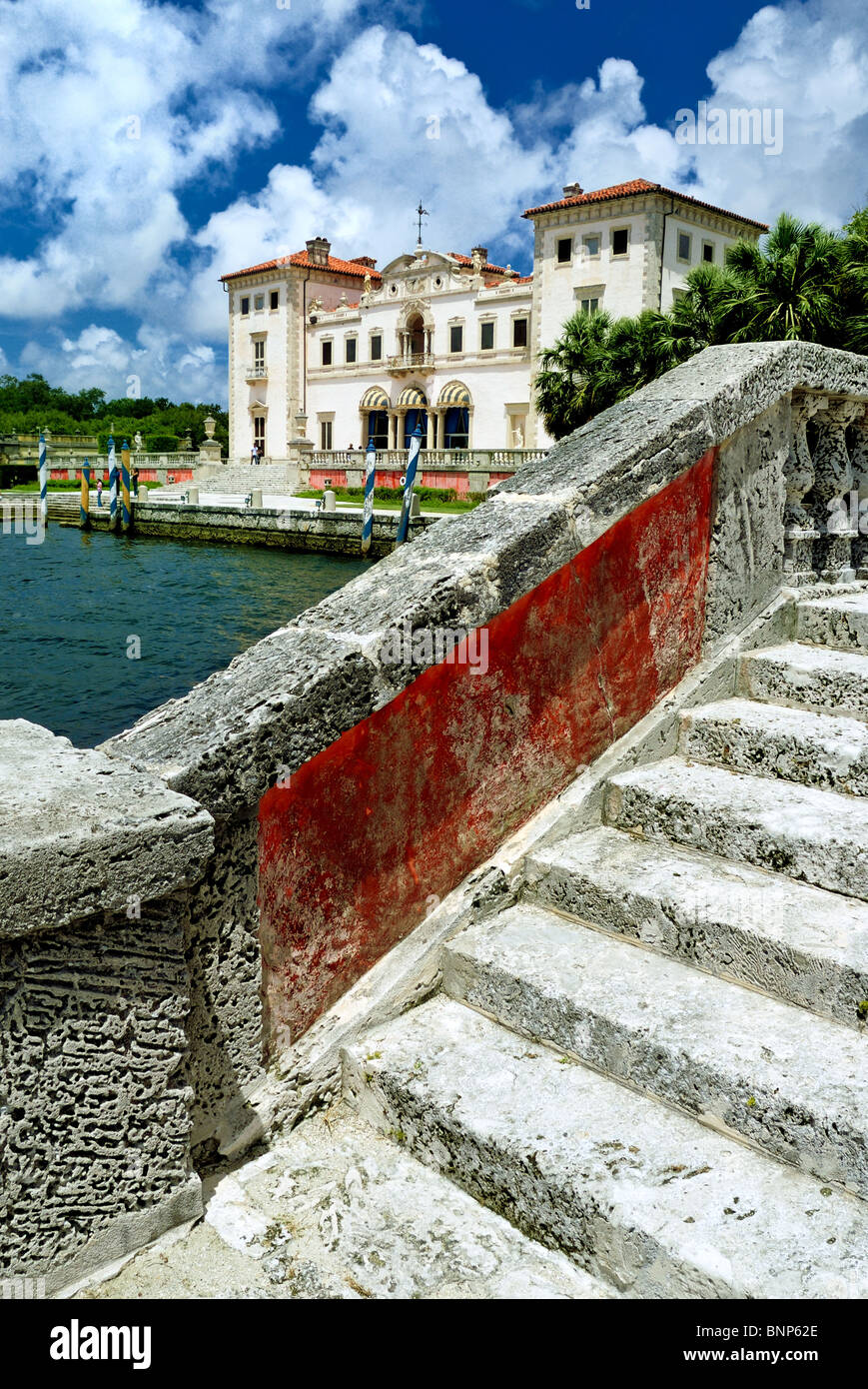 Vizcaya Museum and Gardens is the landmark Villa and Estate on Biscayne