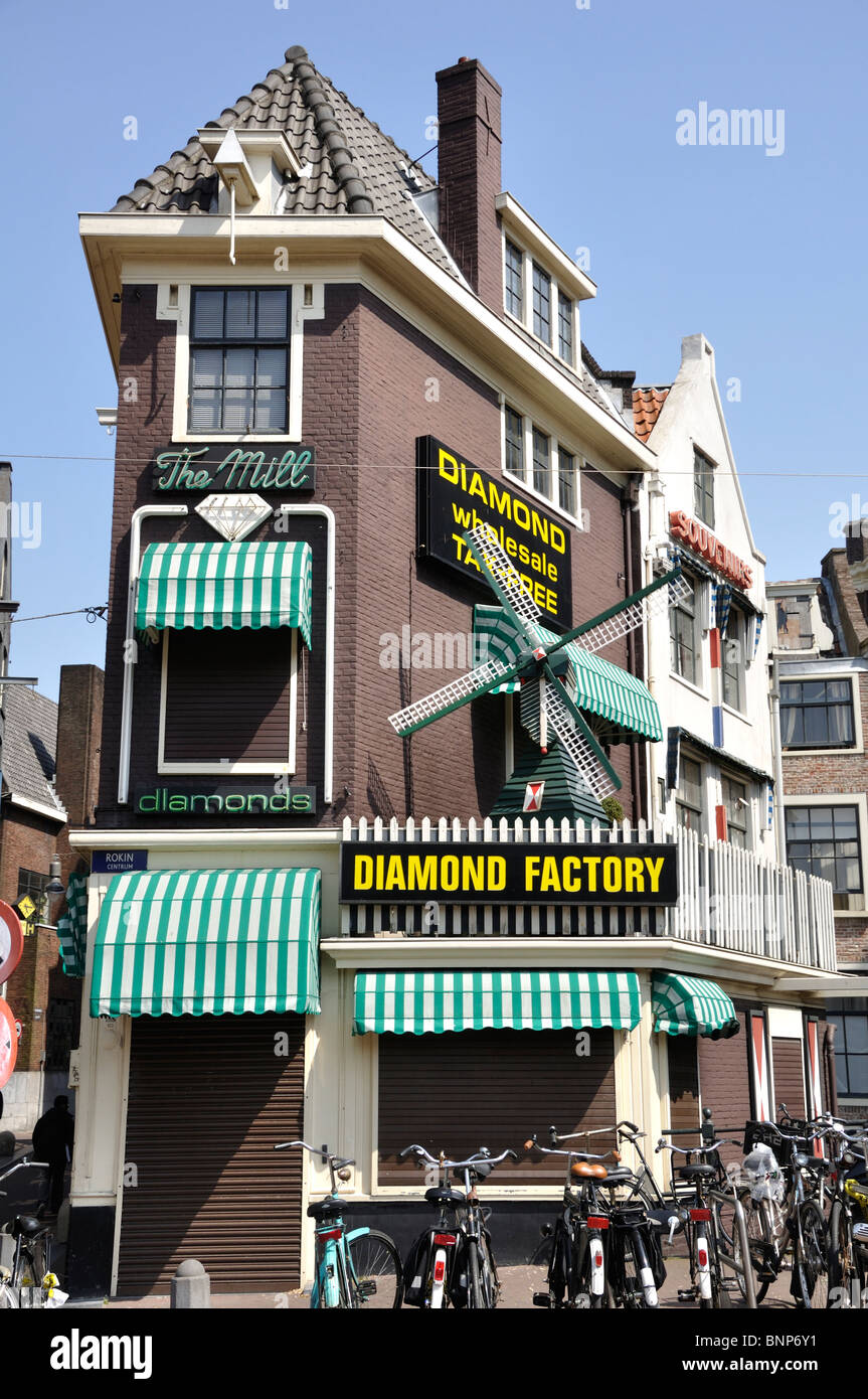 Diamond factory Amsterdam, Netherlands Stock Photo Alamy