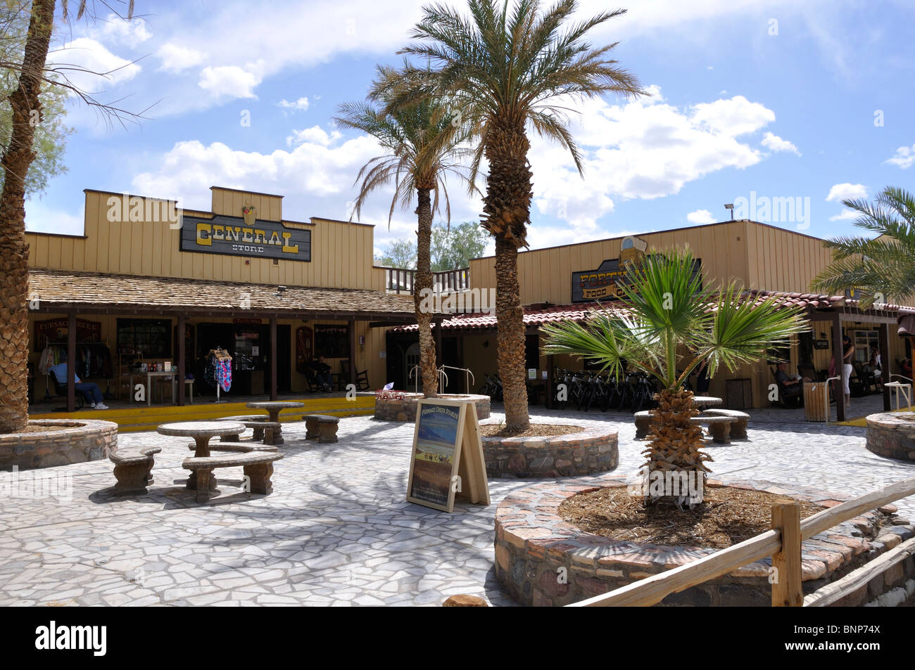 Shops at Furnace Creek Ranch, Death Valley, California, USA Stock Photo Alamy
