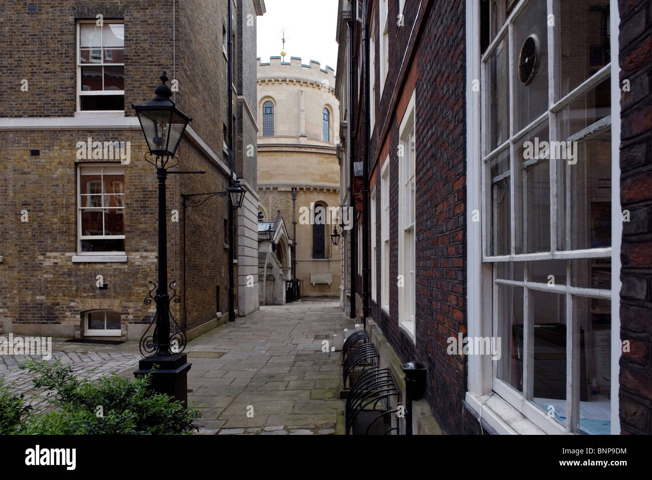 London. Temple Church, the knights Templar Church between Inner and ...