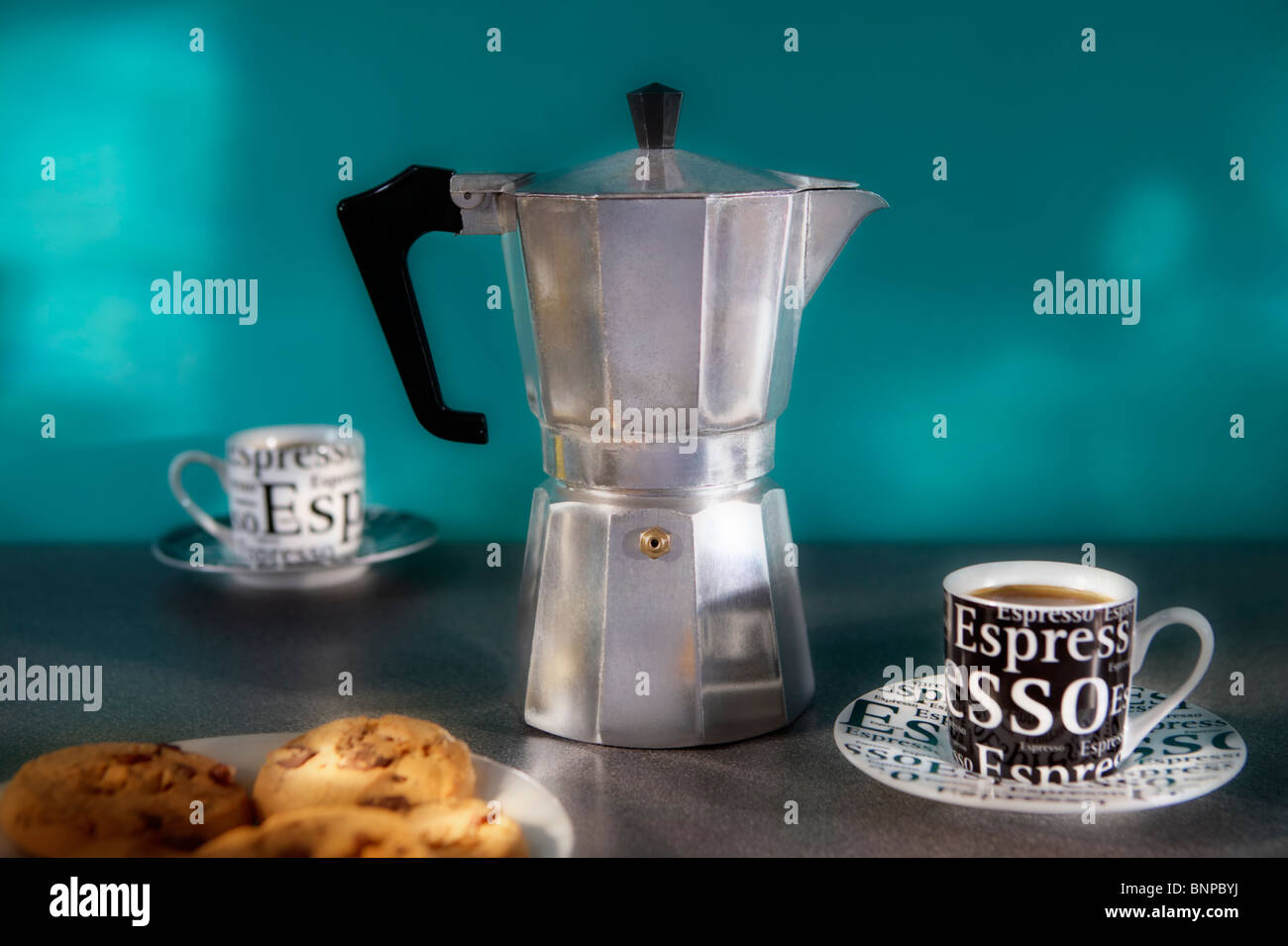 Espresso coffee percolator hi-res stock photography and images - Page 2 -  Alamy