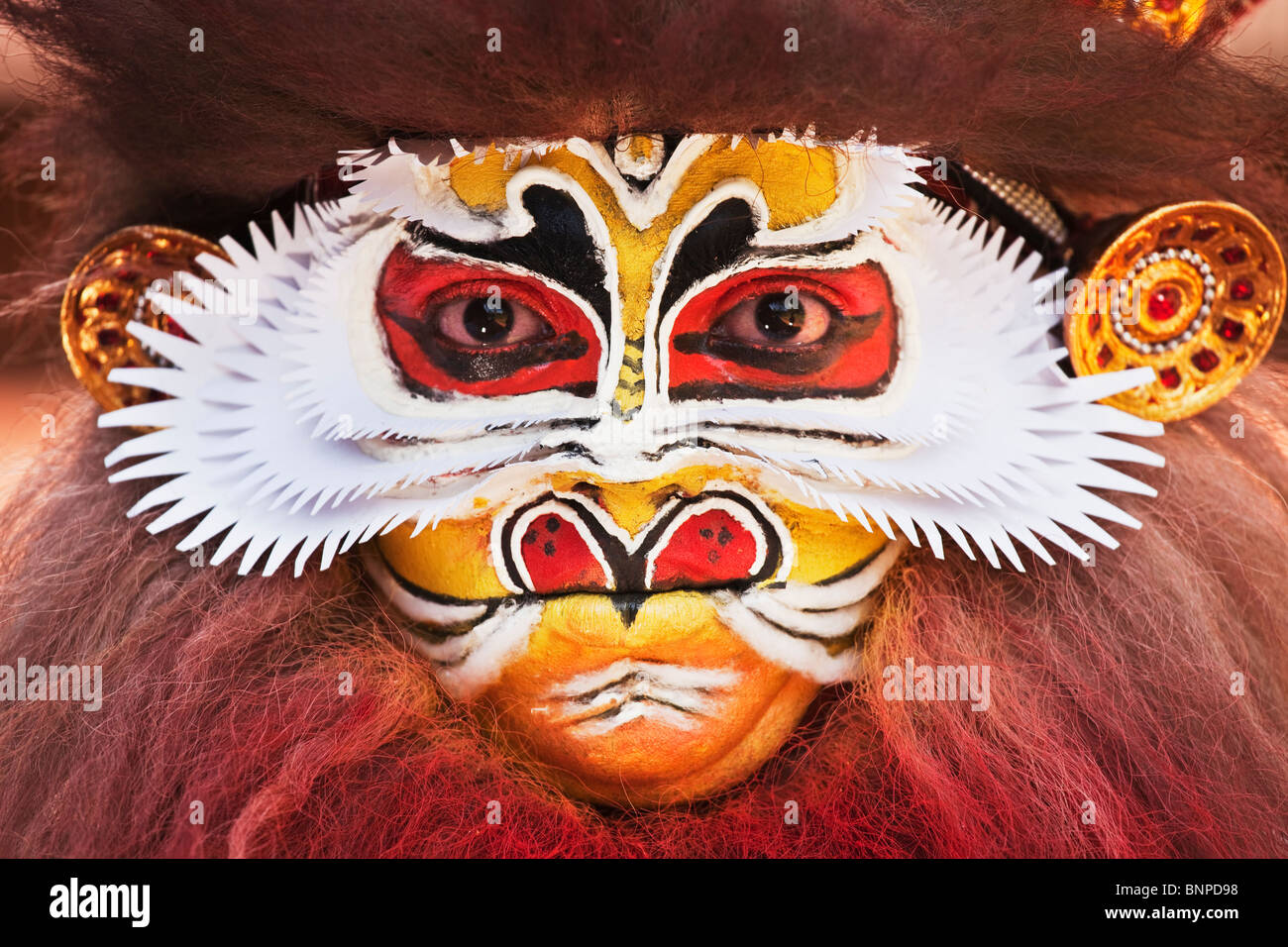 Kathakali dance character Stock Photo