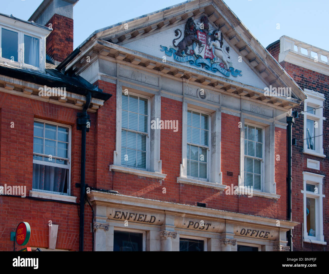 Enfield post office, London Stock Photo Alamy