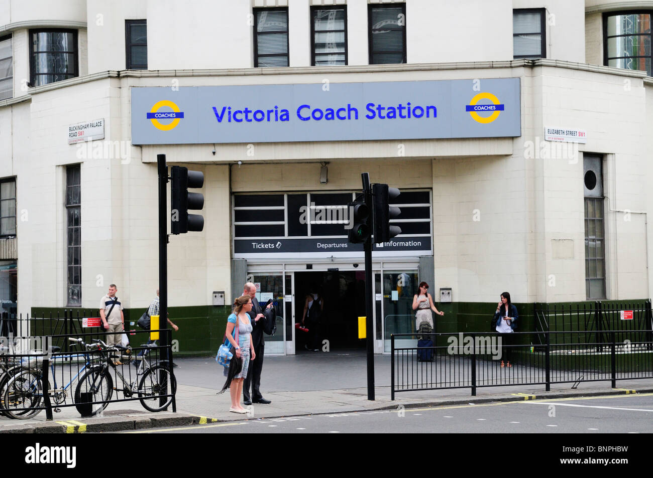 Victoria Coach Station, London, England, UK Stock Photo