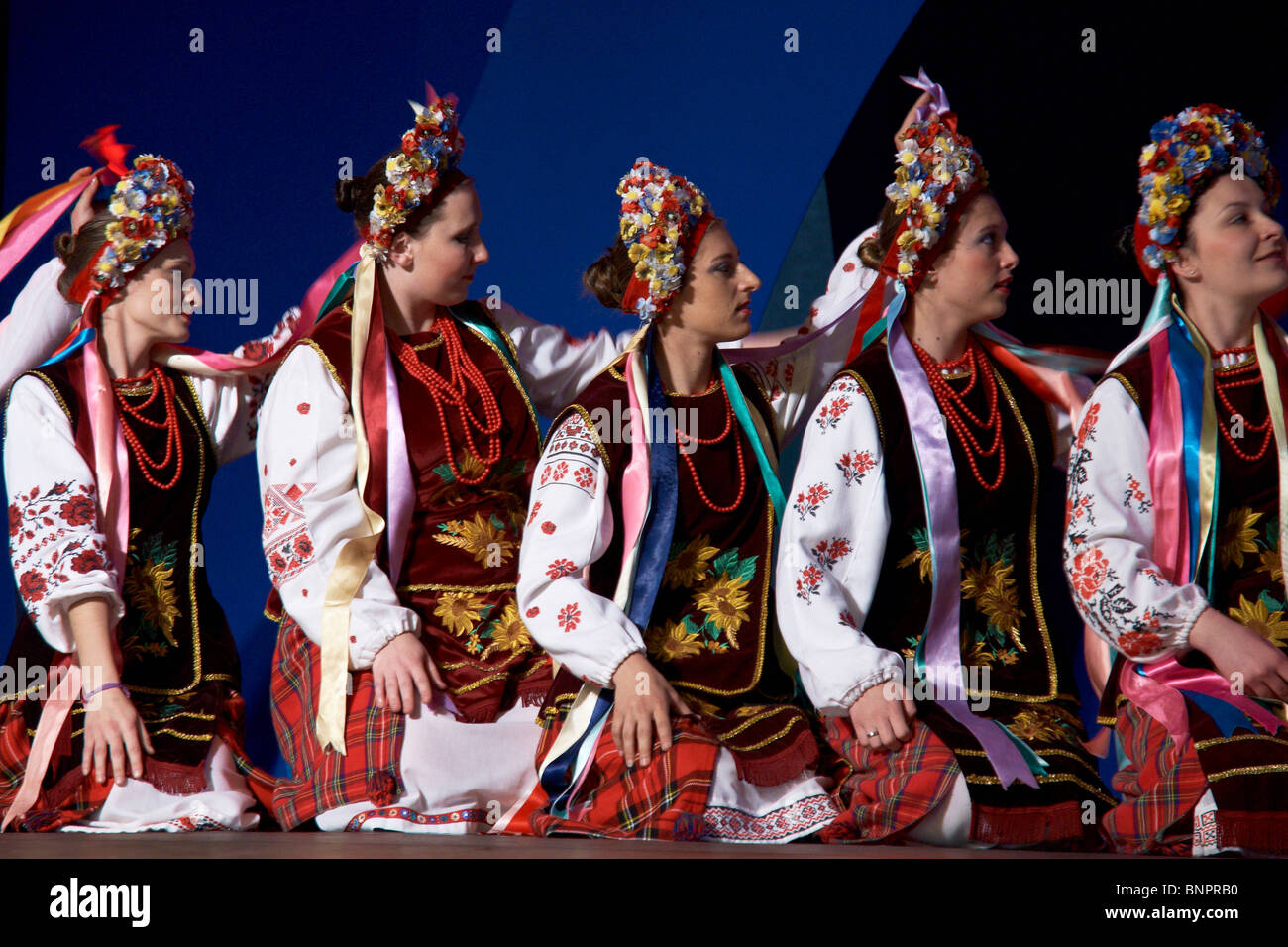 Ucranian folk-dance Stock Photo