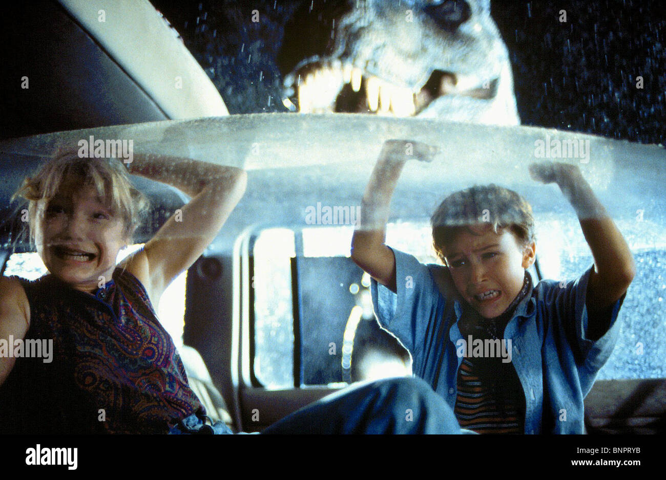 ARIANA RICHARDS, JOSEPH MAZZELLO, JURASSIC PARK, 1993 Stock Photo - Alamy