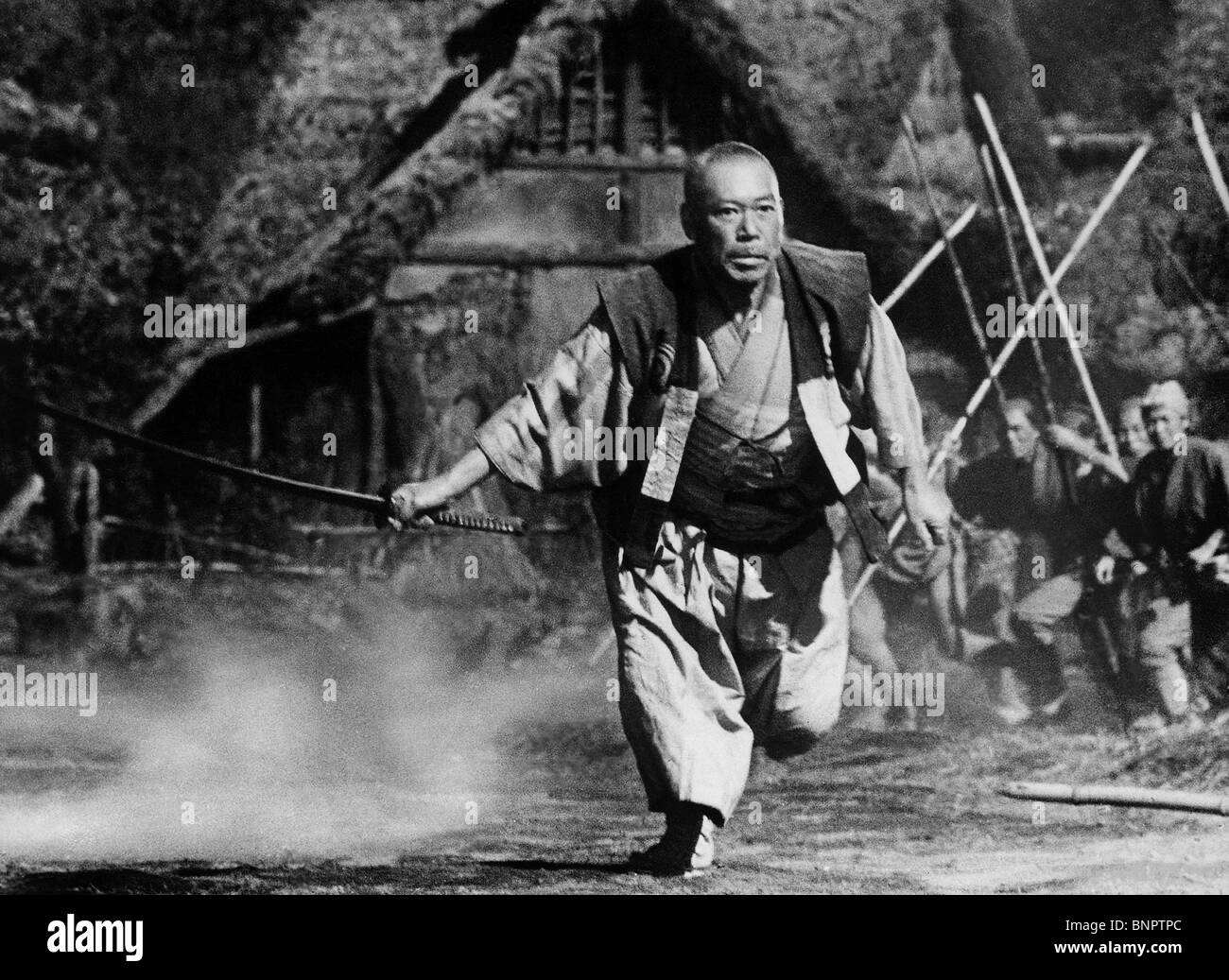 Takashi Shimura Seven Samurai 1954 Stock Photo Alamy