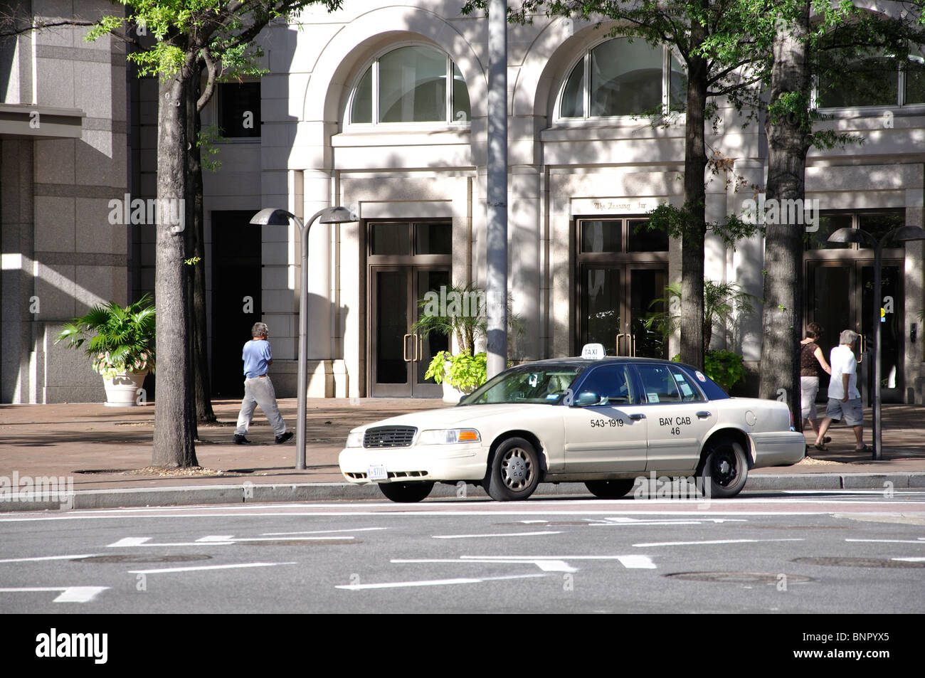 Taxi car in Washington DC, USA Stock Photo Alamy