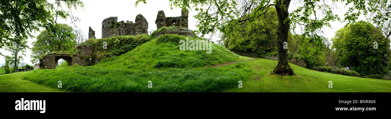 Dundrum Castle County Down Northern Ireland Stock Photo