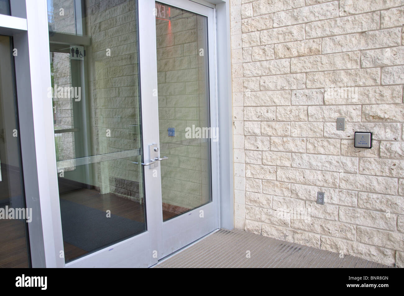 Automatic doors disability handicap door handicapped disabled access