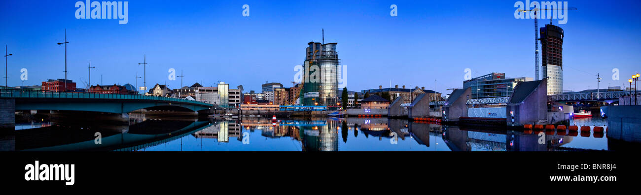Laganside Belfast Northern Ireland Stock Photo