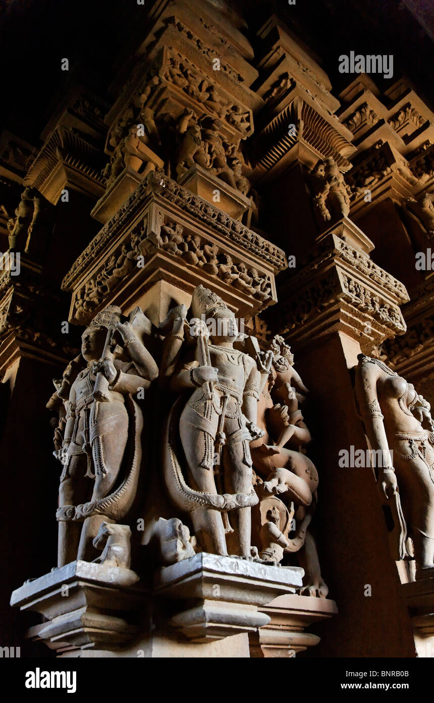 Khajuraho Temple Sculptures High Resolution Stock Photography and Images Alamy