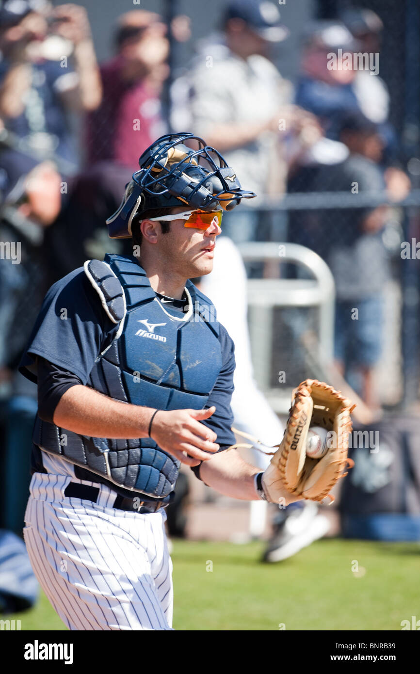 Spring Training at the New York Yankee compound in Tampa, Florida Stock